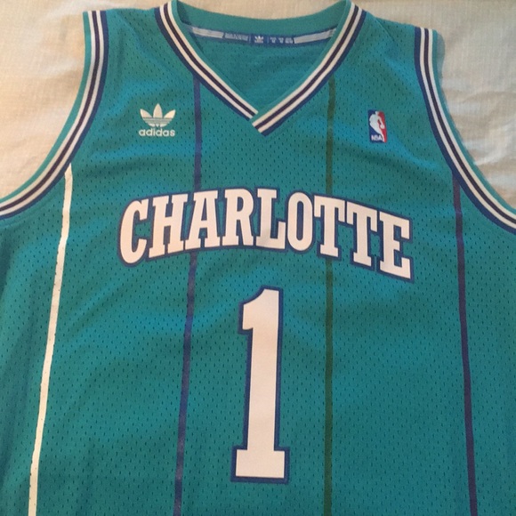 Muggsy Bogues Charlotte Hornets NBA Jersey Muggsy Bogues Charlotte Hornets NBA Jersey